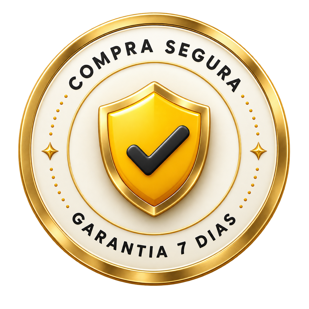 Selo de compra segura com garantia de 7 dias
